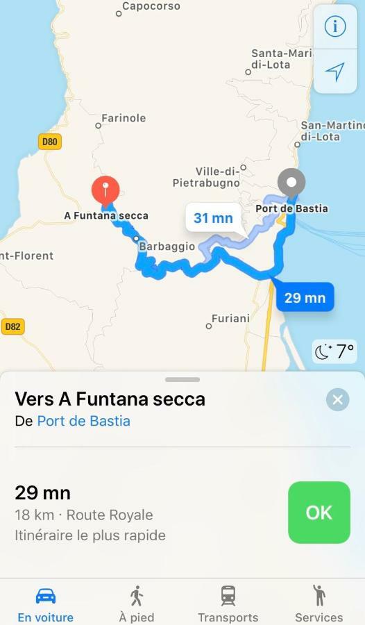 A Funtana Secca Lejlighed Patrimonio Eksteriør billede